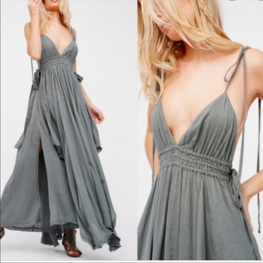 Free People Tropical Heat Maxi Dress